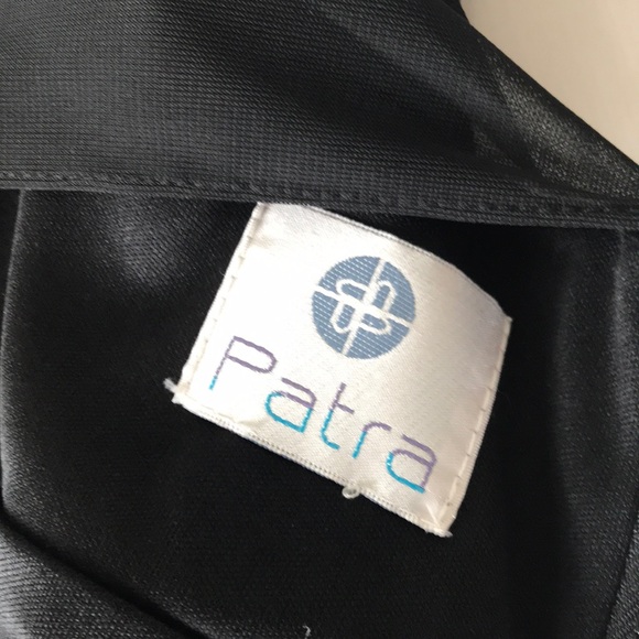 Patra black dress - soft flowy drapey material - Picture 6 of 7